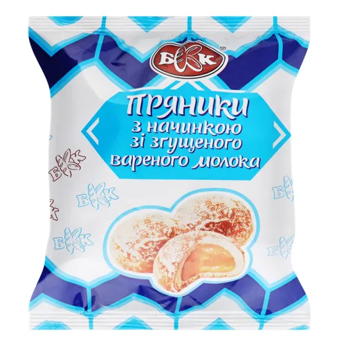 Пряники з начинкою зі згущеного молока БКК м/у 240г