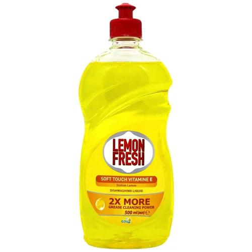 Рідина для миття посуду Lemon Fresh Лимон 500мл