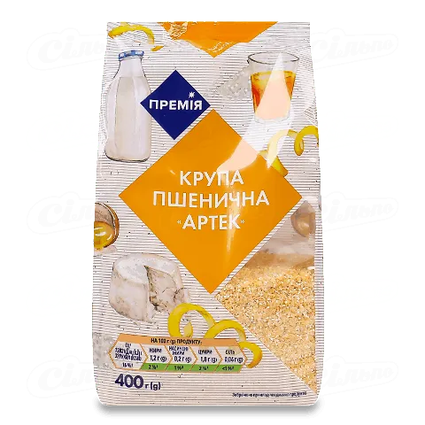 Крупа пшенична «Артек» «Премія», 400г