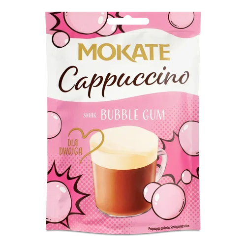 Напій Кавовий Bubble Gum Капучино Mokate, в/ґ, 40г