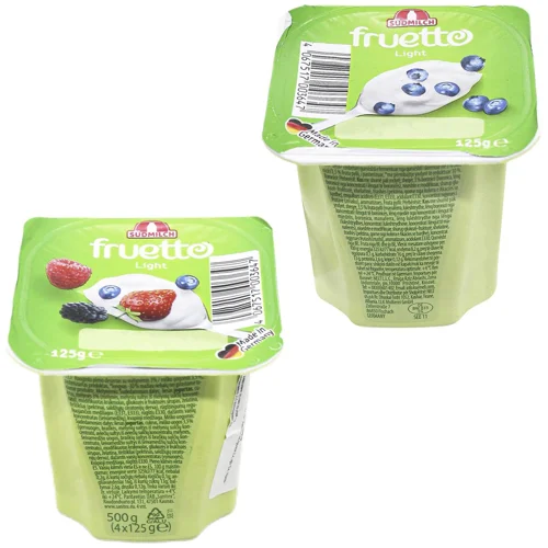 Йогурт Fruetto лісові ягоди, чорниця 0,2% 125г