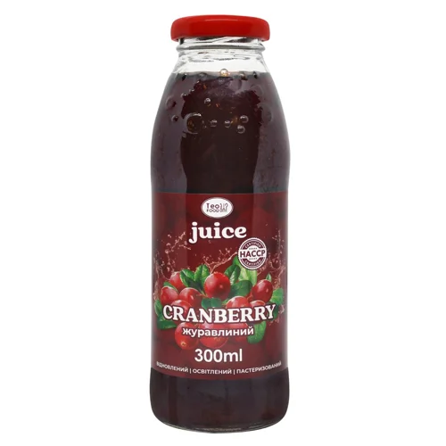 Сік Teo Food журавлинний 0,3л