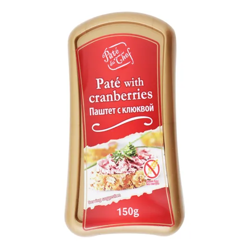 Паштет з журавлиною Pate du Chef п/у 150г