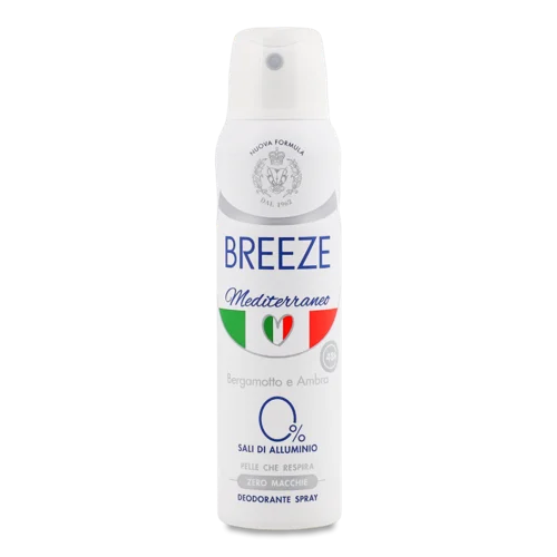 Дезодорант Mediterraneo Breeze 150мл, спрей, в/с
