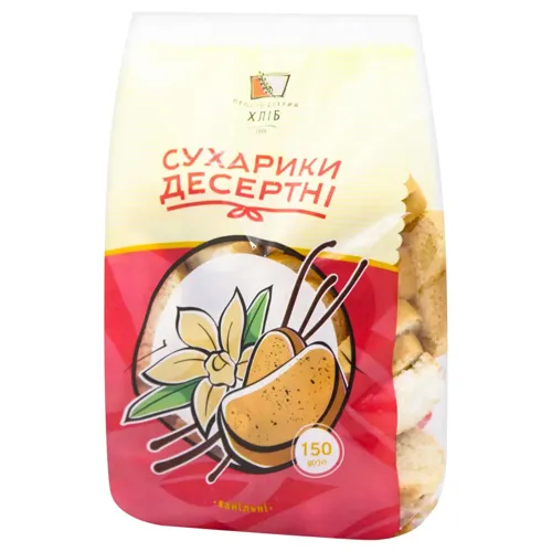 Сухарики Просто Добрий Хліб Десертні 150г