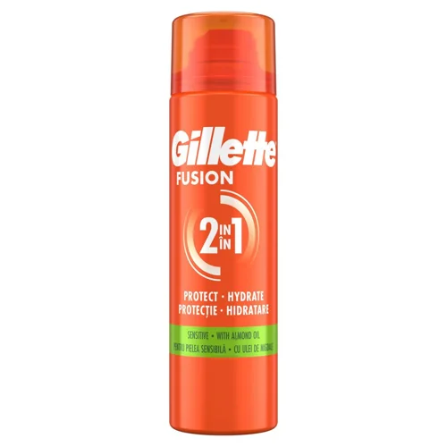 Гель для гоління Gillette Fusion 5 для чутливої шкіри 200мл