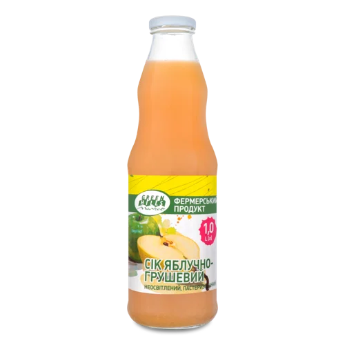 Сік Яблучно-Грушевий Вищого Ґатунку С/Б 1л