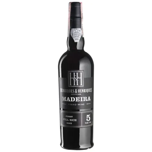Вино Henriques & Henriques Finest Full Rich Madeira 5 років біле кріплене 19% 0,5л