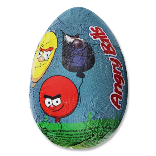 Шоколадне Яйце Вищого Ґатунку Big Hero/Angry Balls, 22г