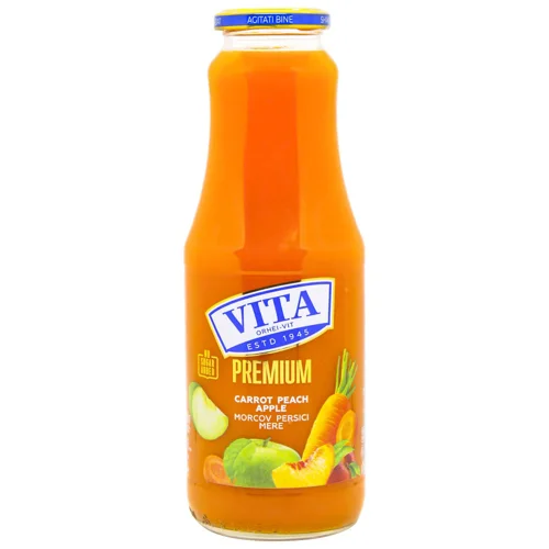 Сік Vita Premium Морквяно-персиковий-яблучний 1л