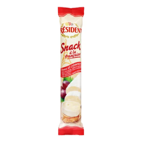 Сир 55% м'який Snack a la francaise President м/у 180г