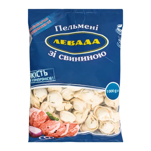Пельмені зі свининою Левада м/у 1000г