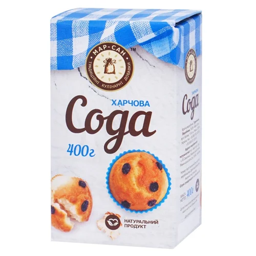 Сода Мар-Сан харчова 400г