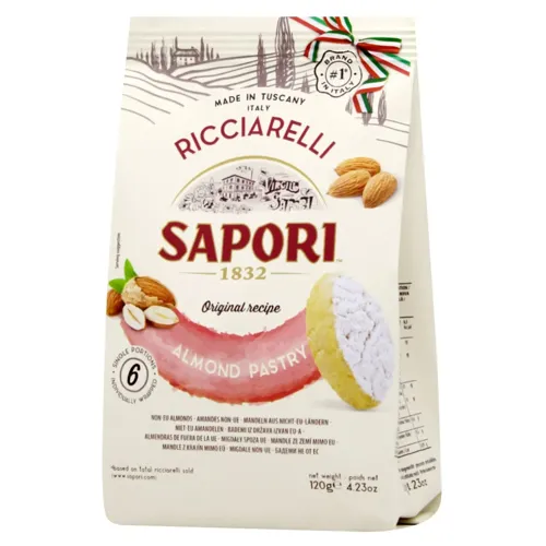 Печиво Sapori Ricciarelli мигдальне 120г