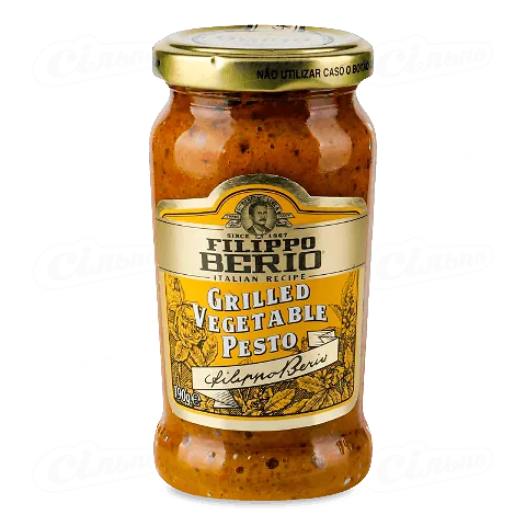 Соус Filippo Berio песто з овочів на грилі, 190г