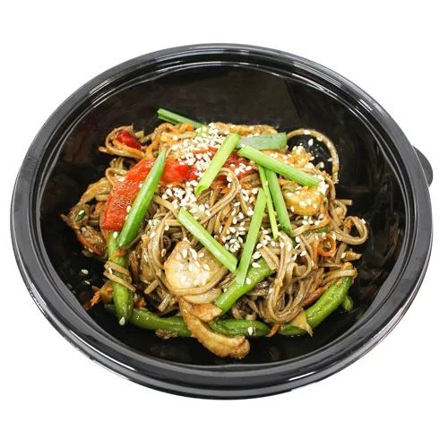 Соба The Local Food з качкою та овочами в соусі теріякі 350г