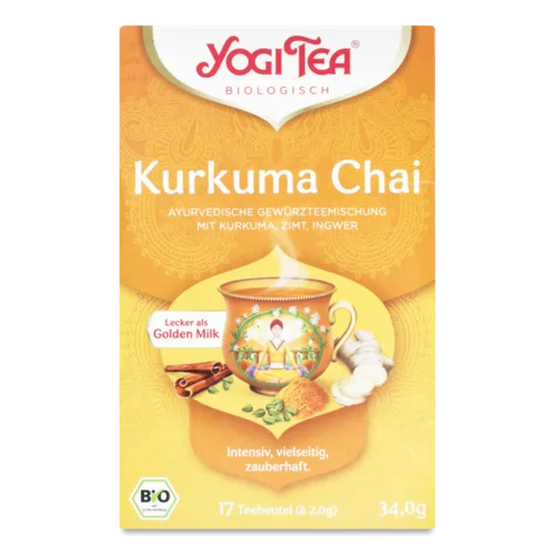 Суміш трав'яна Yogi Tea Kurkuma Chai органічна