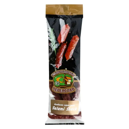 Ковбаски Укрпромпостач-95 Salami Snack сиров'ялені 100г