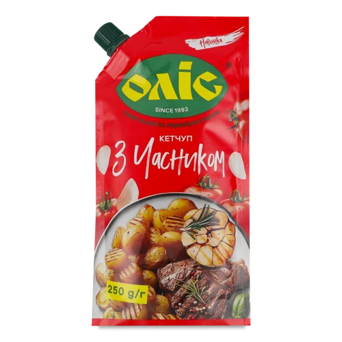 Кетчуп З Часником, Вищого Ґатунку, С/Б 250г