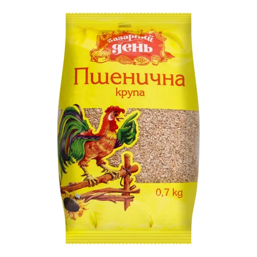 Крупа пшенична Базарний день м/у 0.7кг