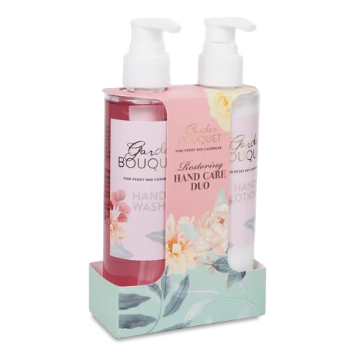 Набір Подарунковий Мило Для Рук 200мл + Лосьйон Для Рук 200мл Hand Care Garden Bouquet Landy International, 1шт