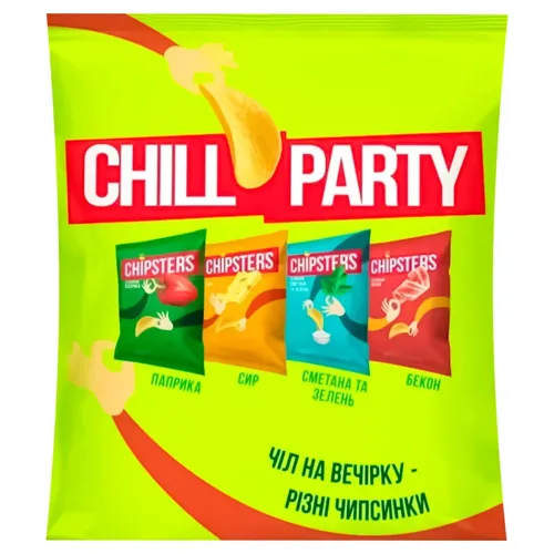 Чіпси Chipsters Chill Party 120г