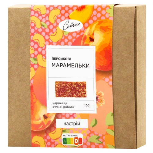 Мармелад Сетно Марамельки персиковий 100г