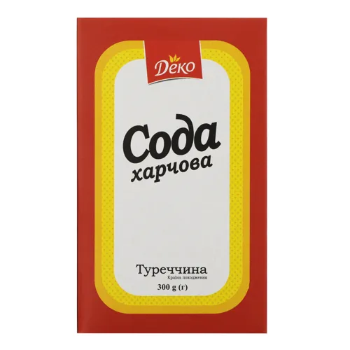 Сода Деко харчова 300г