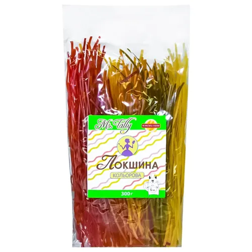 Локшина кольорова Ms.Tally 300г