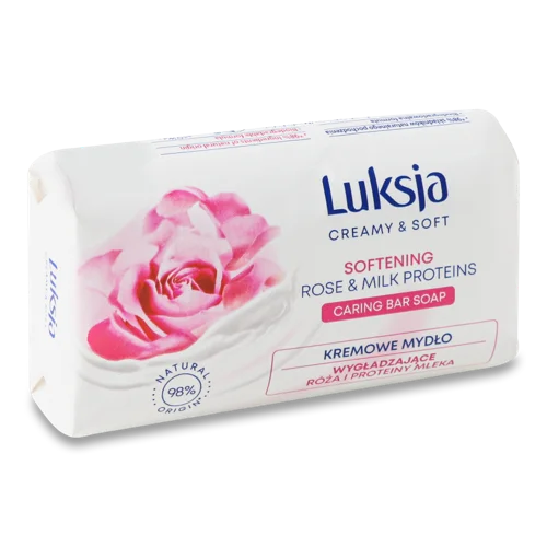 Мило Тверде Заспокійливе Rose&Milk Proteins Luksja, 90г
