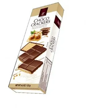 Крекери Tago з солоною карамеллю 123г