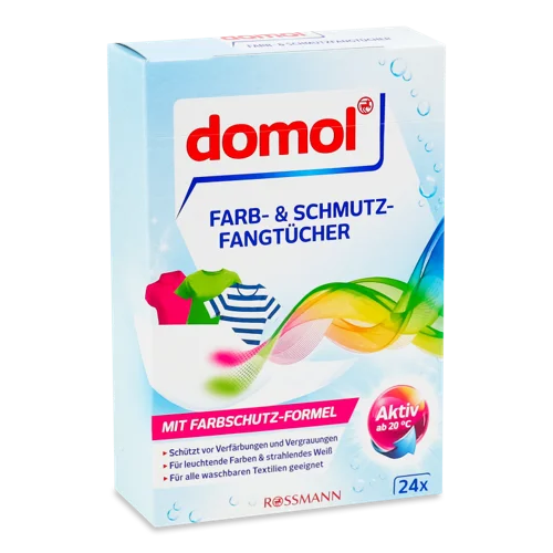 Серветка-Пастка Для Кольору Та Бруду Domol 24шт, В/ґ