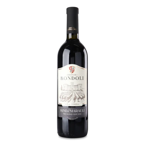 Вино Червоне Напівсолодке В/ґ Kindzmarauli Chateau Kondoli, 0.75л, 11-13%