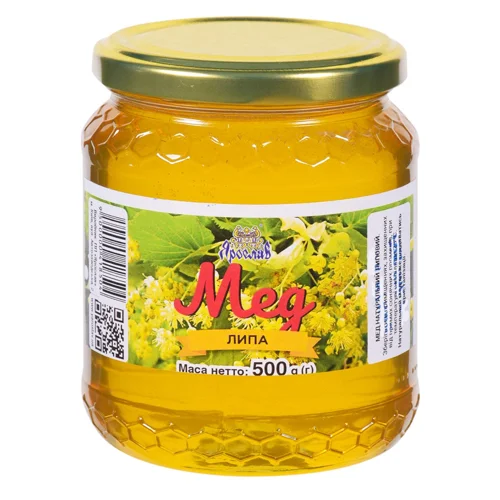 Мед Ярослав Липа 500г