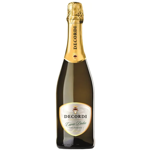 Вино ігристе Decordi Cuvee Dolce біле солодке 9,5% 0,75л