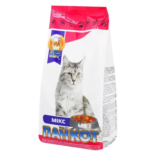 Корм Пан Кот Мікс сухий для котів 400г