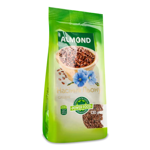 Насіння Льону Сушене Вищого Ґатунку, м/у 130г