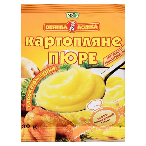 Пюре картопляне Еко зі смаком курки 30г