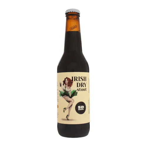 Пиво 0.33л 4.2% нефільтроване SD Brewery Irish Dry Stout
