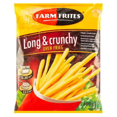 Картопля фрі Farm Frites соломка 8,5мм 600г