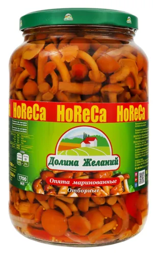 Опеньки мариновані Відбірні Долина Желаний с/б 1.55кг