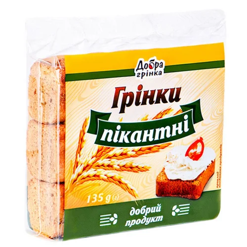 Грінки Добра грінка Пікантні 135г
