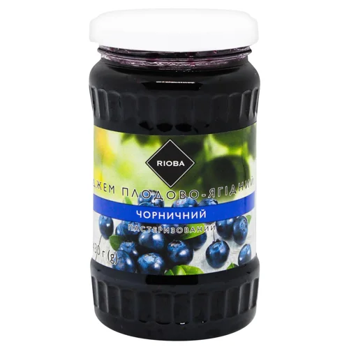 Джем Rioba Чорниця 430г