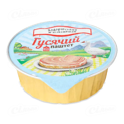 Паштет «Ходорівський м'ясокомбінат» гусячий, 100г