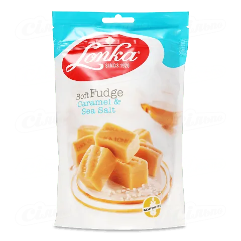 Цукерки Lonka Soft Fudge Caramel&Sea Salt, 180г