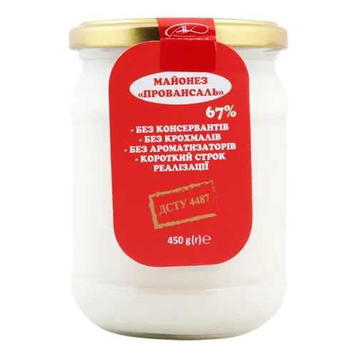 Майонез 67% Провансаль Аккаржа плюс с/б 450г