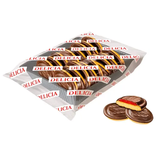 Печиво Delicia здобне зі смаком вишні