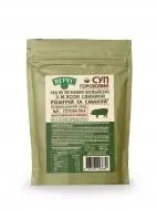 Суп гороховий на м'ясному бульйоні з м'ясом свинини 500 г