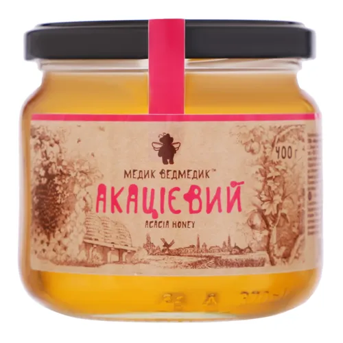 Мед акацієвий Медик Ведмедик 400г