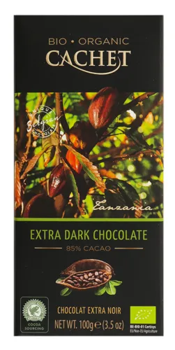 CACHET ЧОР 85% TANZANIA 100Г